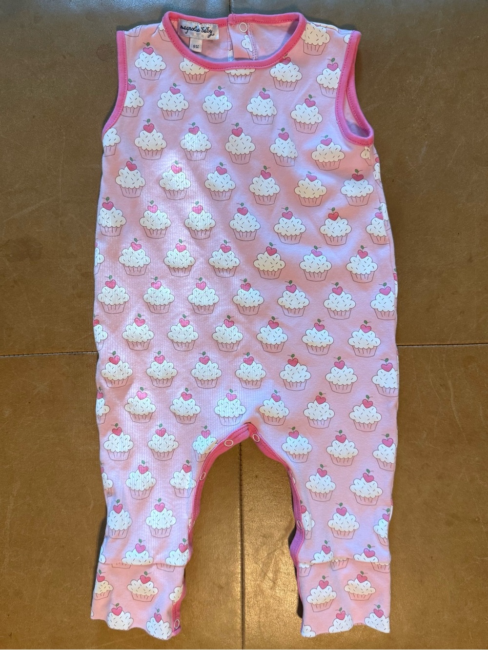 💜$20 FLASH SALE💜Magnolia Baby Cupcake Jumpsuit 9M